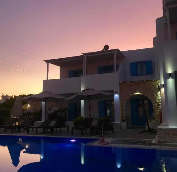 テラス付き1ベッドルームアパートメント, Mer Bleu Luxury Apartments
