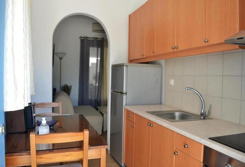 דירת חדר עם טרסה, Mer Bleu Luxury Apartments