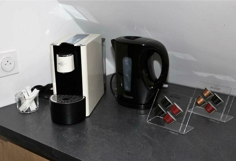 침실 1개 아파트, Logis Hôtel Restaurant L Argence