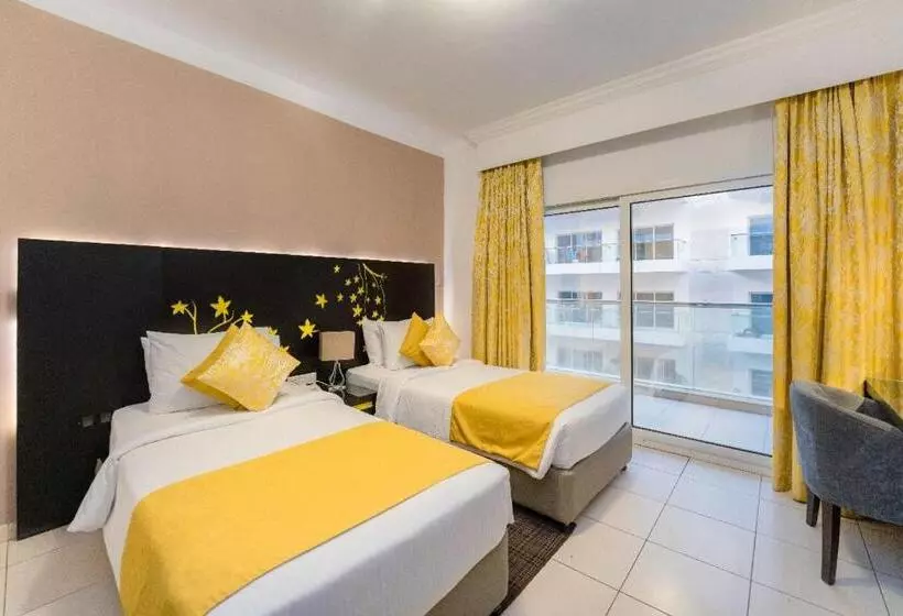 آپارتمان 2 خوابه با بالکن, City Stay Prime Hotel Apartments   Al Barsha
