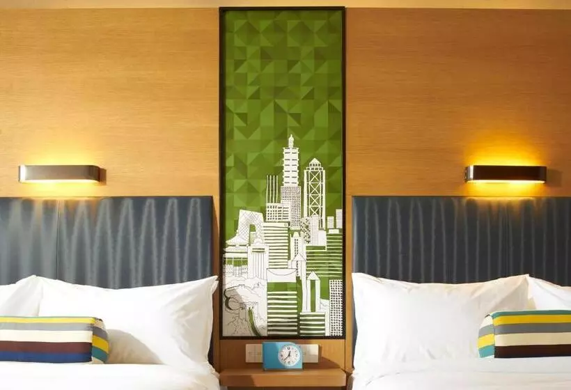 Standard-huone 2 Parivuodetta, Aloft Dongguan Songshan Lake