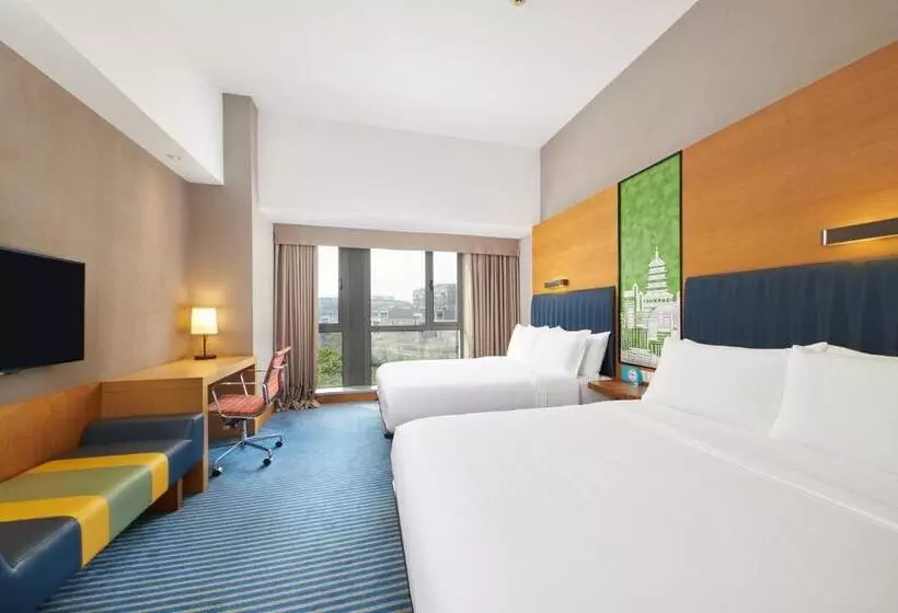 Standard-huone 2 Parivuodetta, Aloft Dongguan Songshan Lake