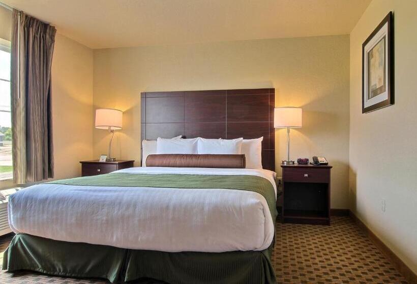 غرفة ديلوكس سرير كينج, Cobblestone Inn & Suites  Linton