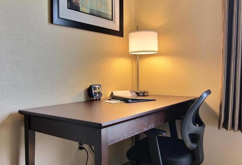 غرفة قياسية سرير كينج لذوى الإحتياجات الخاصة, Cobblestone Inn & Suites  Linton