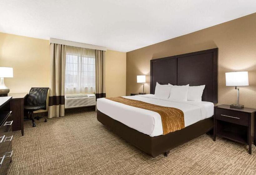 غرفة قياسية سرير كينج, Comfort Inn Yankton Sd