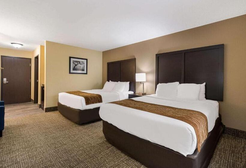 غرفه قياسيه سريرين مزدوجين, Comfort Inn Yankton Sd