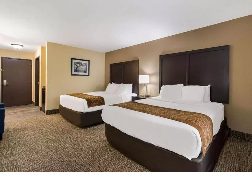 اتاق استاندارد با 2 تخت دوبل, Comfort Inn Yankton Sd