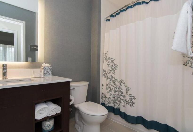 带大床的标准工作室, Residence Inn Raleigh Durham Airport/brier Creek