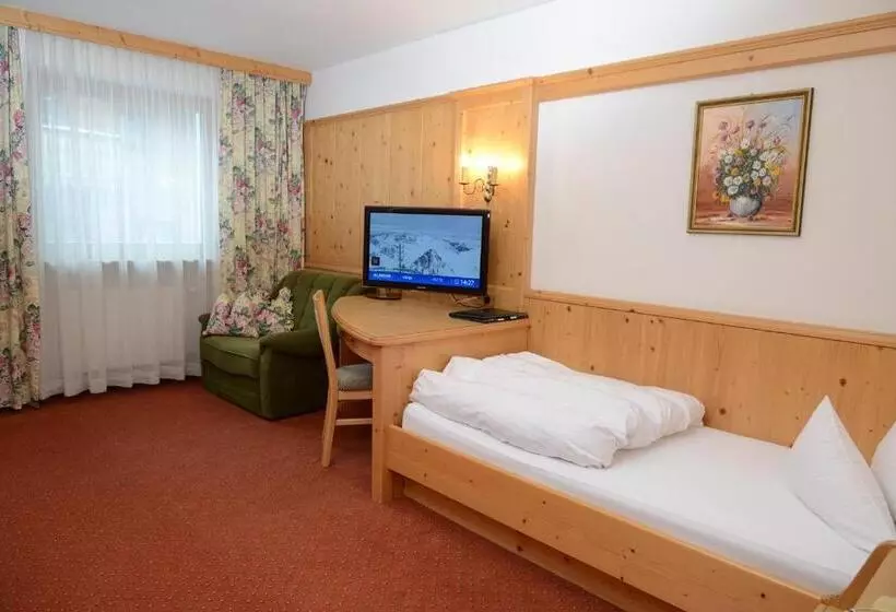 スタンダードシングルルーム, Quality Hosts Arlberg Hotel Garni Mössmer