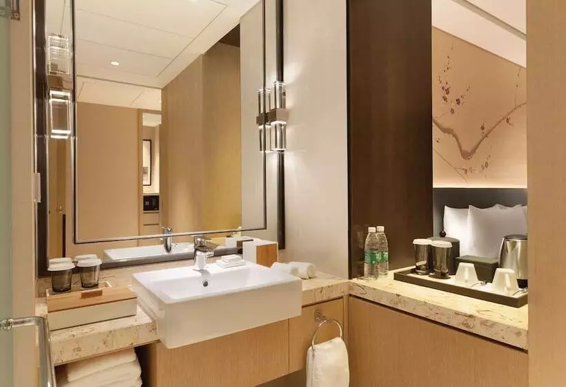 ダブルベッドスタンダードルーム, Hilton Garden Inn Dandong