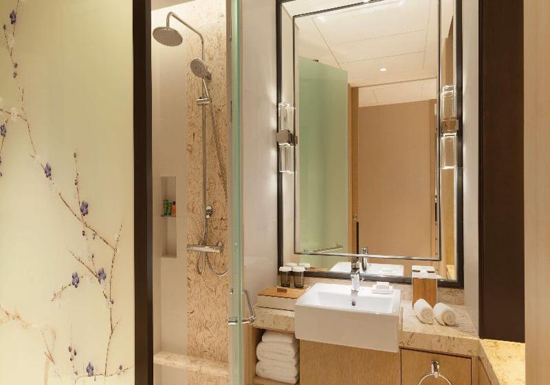 חדר סטנדרט עם מיטת קינג, Hilton Garden Inn Dandong