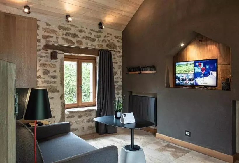 デラックスの４人部屋, Le Domaine Des Prés Verts Suites & Chambres Avec Jacuzzi Privatif