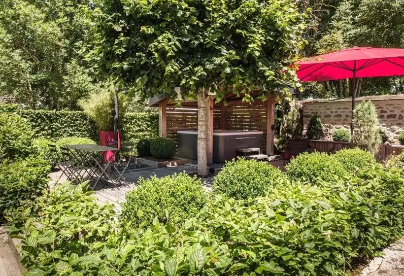 バスタブ付きデラックスルーム, Le Domaine Des Prés Verts Suites & Chambres Avec Jacuzzi Privatif