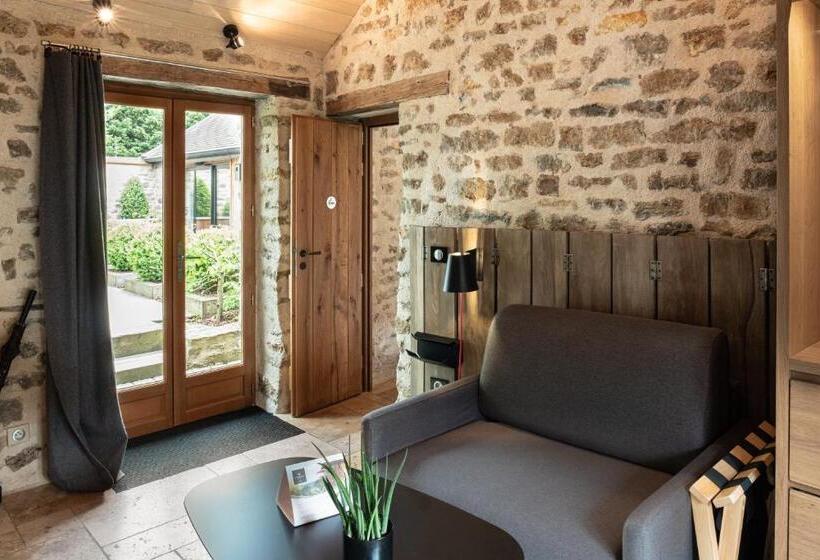 חדק דלוקס עם ג'קוזי, Le Domaine Des Prés Verts Suites & Chambres Avec Jacuzzi Privatif