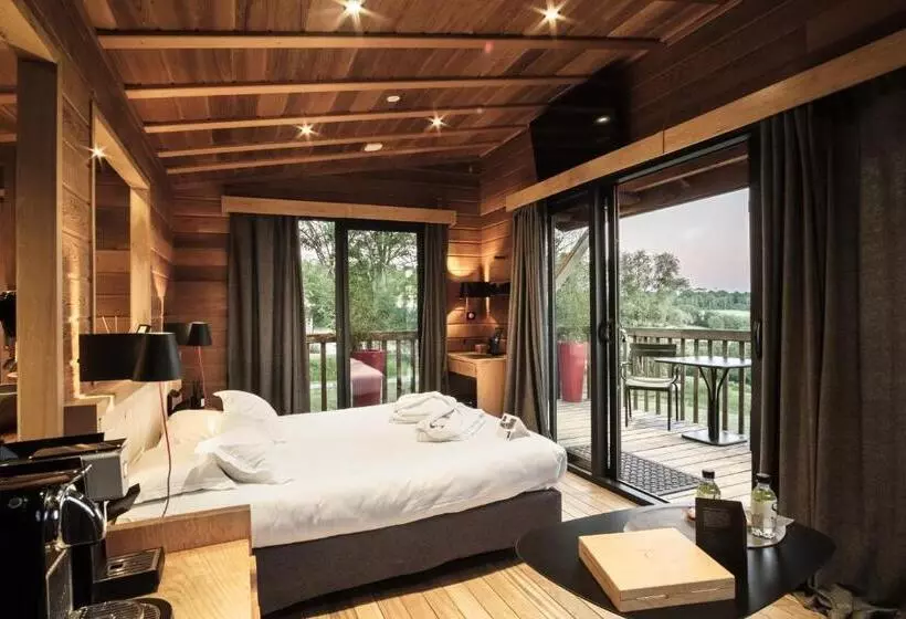 デラックスルーム, Le Domaine Des Prés Verts Suites & Chambres Avec Jacuzzi Privatif