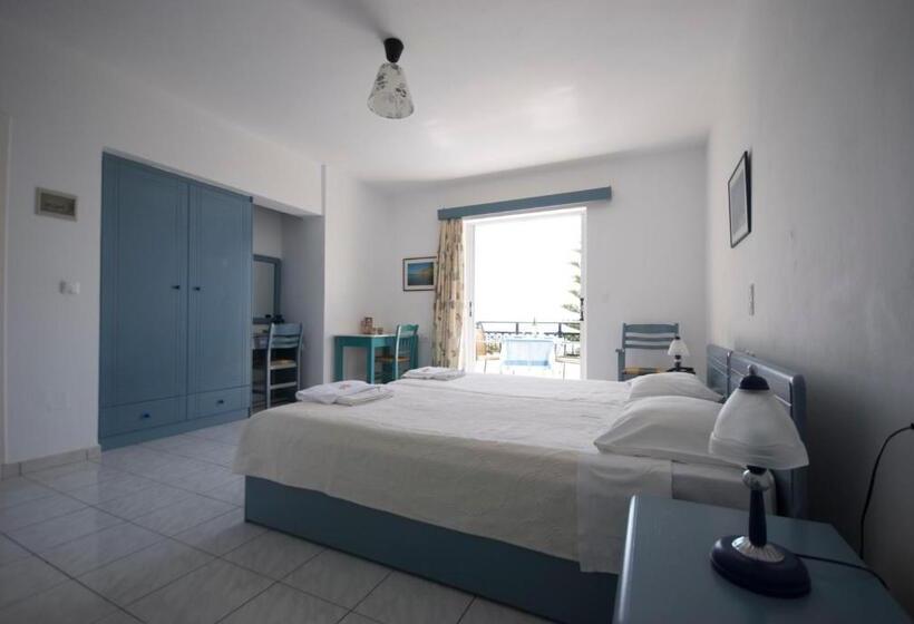 סטודיו סטנדרטי נוף לים, Sarikampos Beach