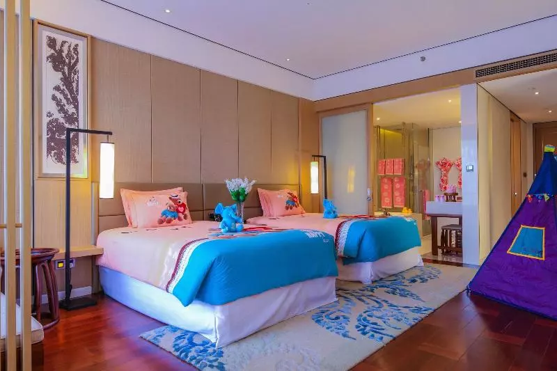 Deluxe-huone Puutarhanäkymä, Sheraton Grand Xishuangbanna