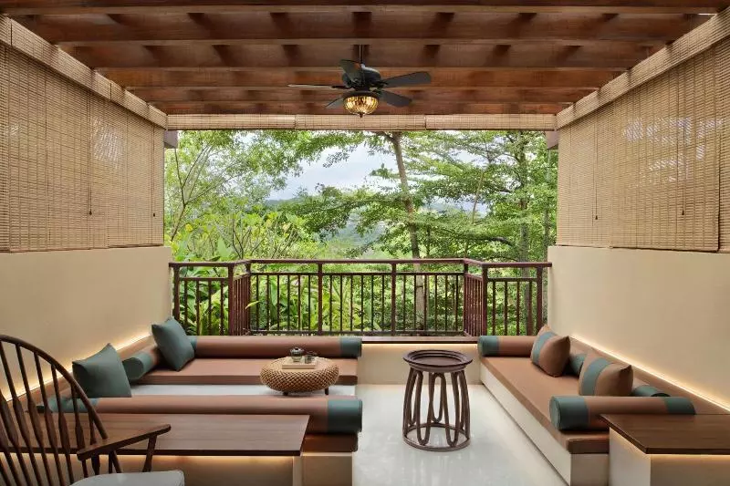 Deluxe-huone Puutarhanäkymä, Sheraton Grand Xishuangbanna
