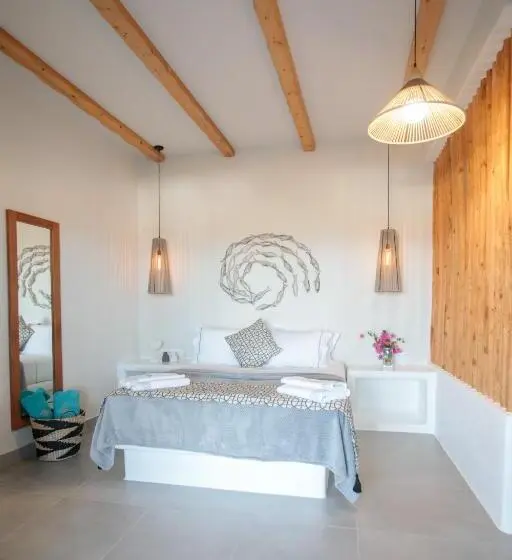 オーシャンビューデラックスルームバルコニー付き, Africanis Bungalows