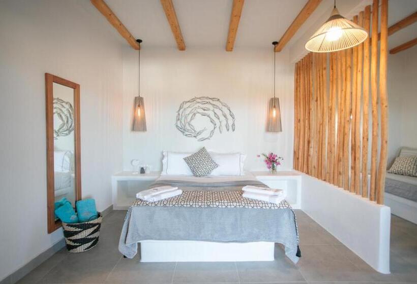 豪华海景房带阳台, Africanis Bungalows