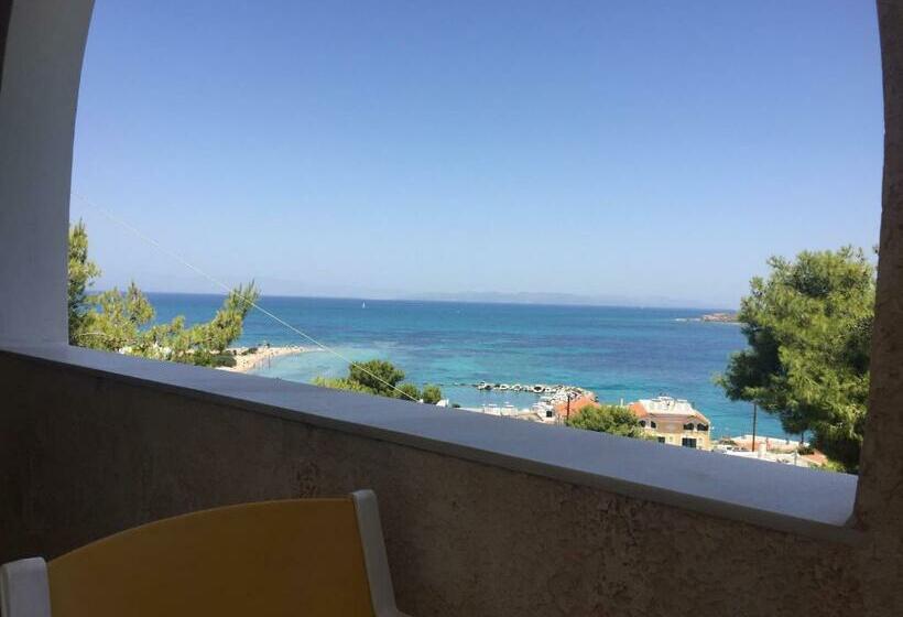 דירת פנטהאוז 1 חדרי שינה, Agistri Apartments