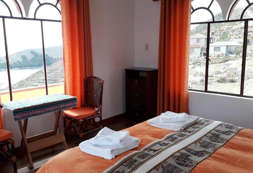اتاق استاندارد با تخت بزرگ, Hostal Jallalla