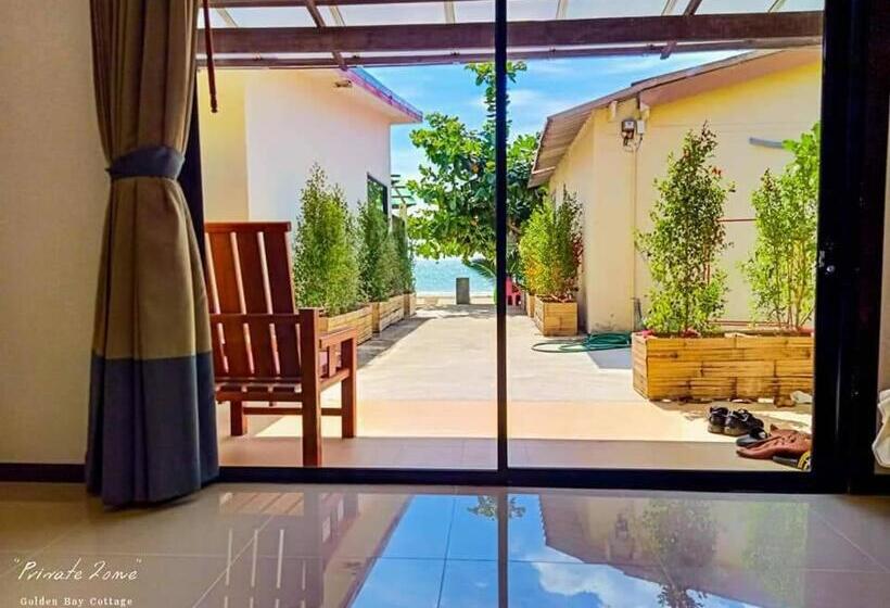 家庭间侧面带海景, Golden Bay Cottage   Sha Extra Plus