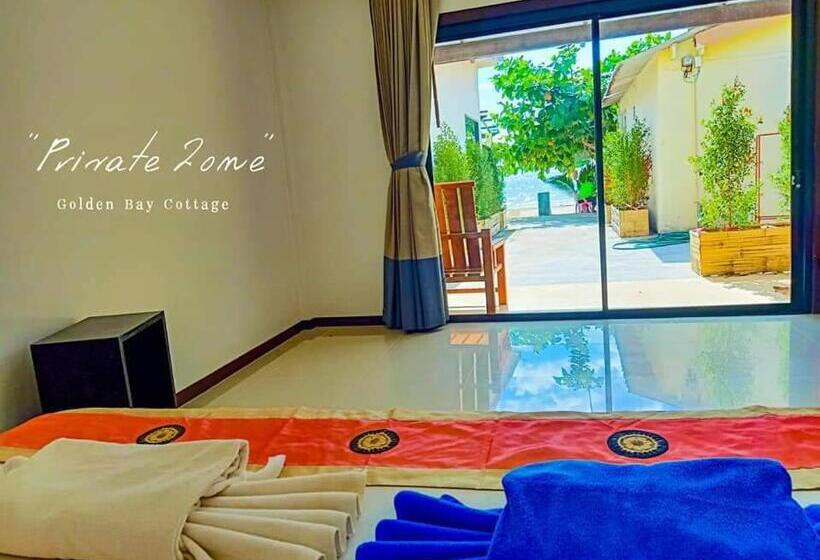 غرفة عائلية ذات إطلالة جانبية على البحر, Golden Bay Cottage   Sha Extra Plus