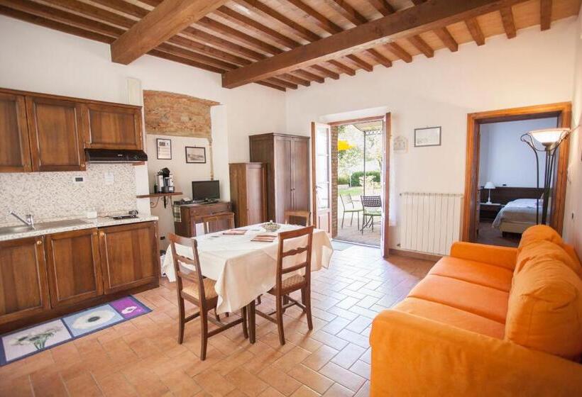 Апартаменты 1 Спальня Нижний Этаж, Garden Relais Le Fontanelle