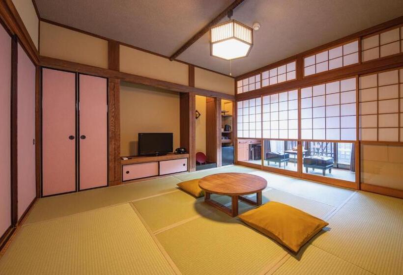 バルコニー付きスタンダードトリプルルーム, Shima Onsen Kashiwaya Ryokan