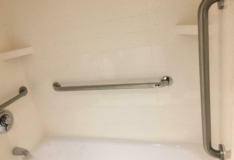 适合残疾人士使用的带超级大床的标准间, Wyndham Garden Lake Buena Vista Disney Springs® Resort Area