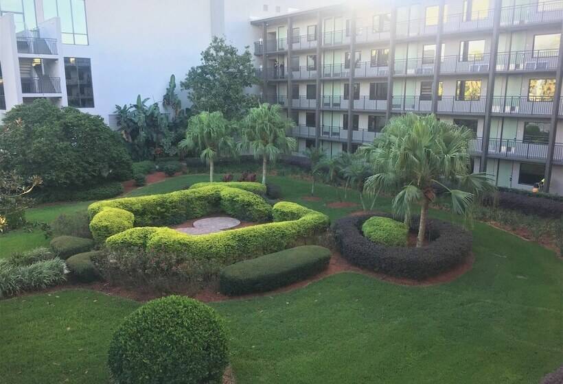 带2个双人床的标准工作室, Wyndham Garden Lake Buena Vista Disney Springs® Resort Area