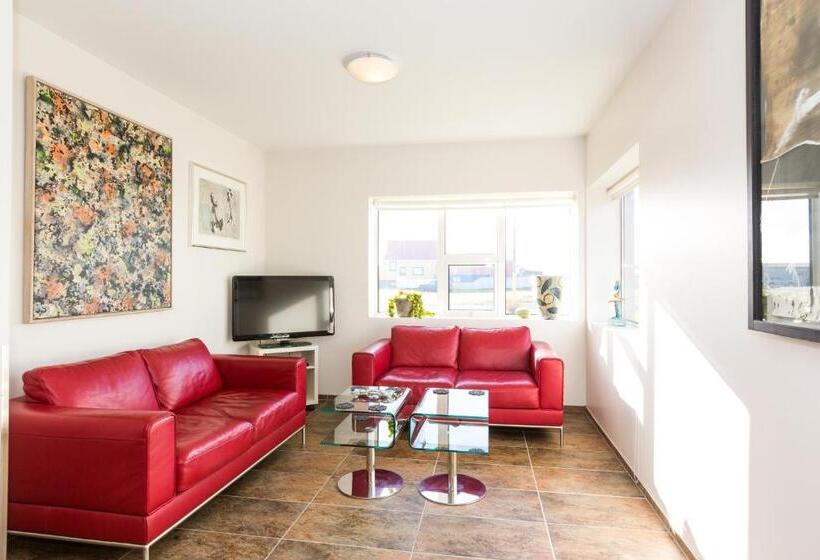 آپارتمان 1 خوابه همکف, Kvöldstjarnan Gistiheimili