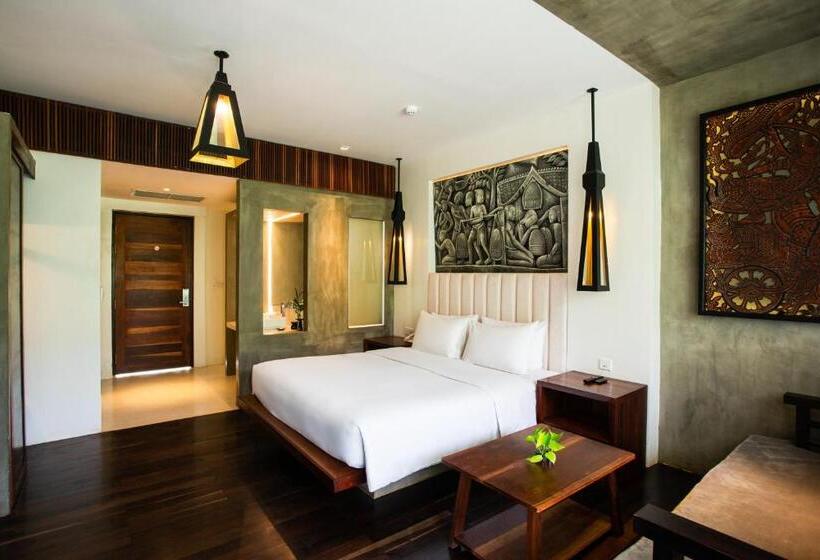 اتاق لوکس با چشم‌انداز استخر, Apsara Residence