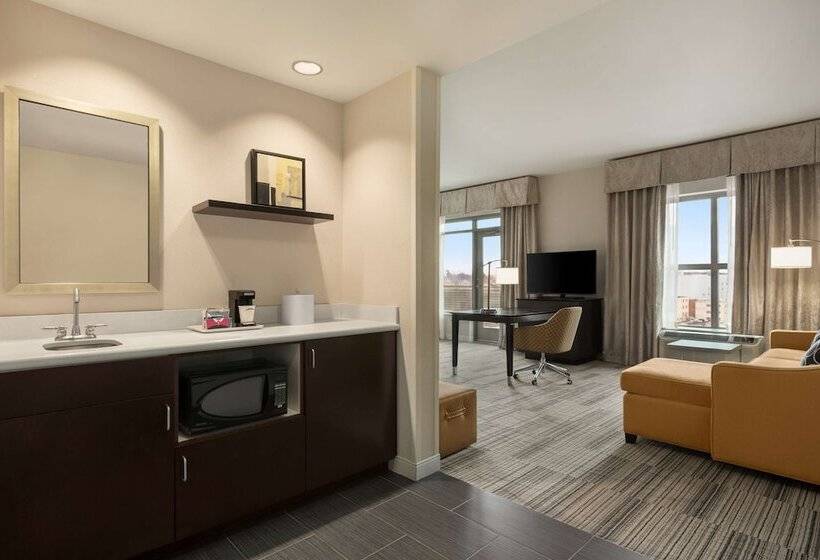 Студия Стандарт Двуспальная Кровать, Hampton Inn & Suites Roanokedowntown