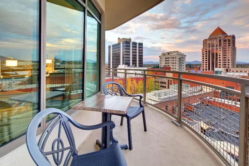 キングサイドベッドのスタンダードワンルーム, Hampton Inn & Suites Roanokedowntown