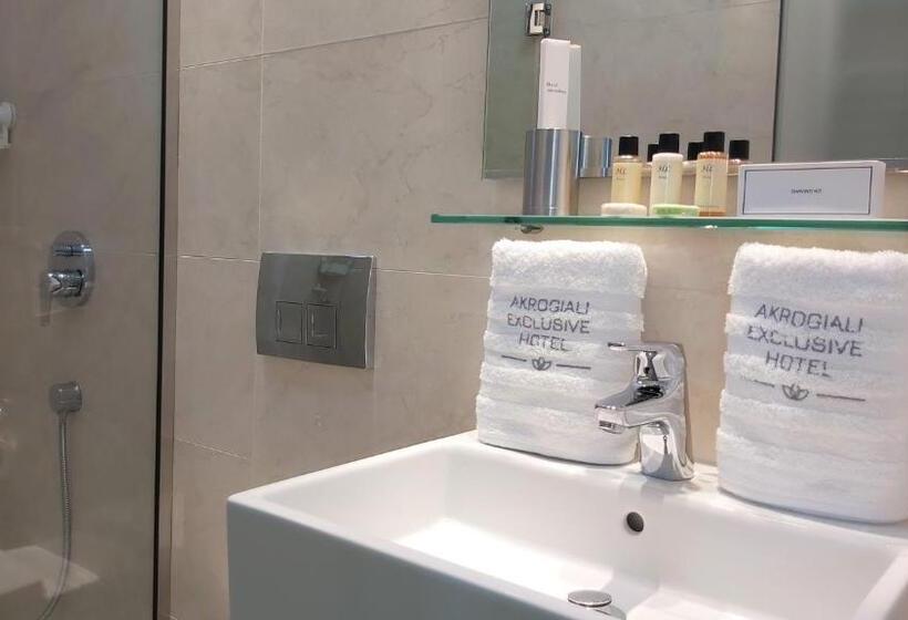 带园景的小型套房, Akrogiali Exclusive