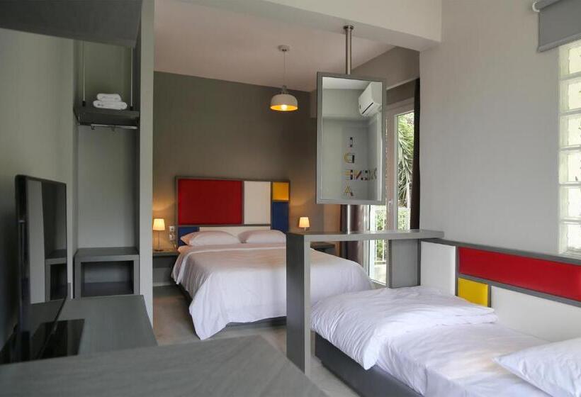 חדר סופריור לשלושה עם נוף לים, Design Architectonika