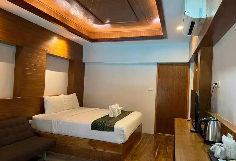 キングサイズベッドのスタンダードルーム, Krabi Klong Muang Bay Resort