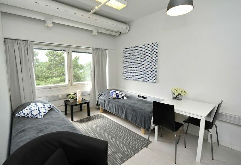 غرفة قياسية حمام مشترك, Forenom Hostel Espoo Kivenlahti