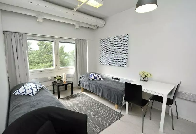 اتاق استاندارد با سرویس بهداشتی مشترک, Forenom Hostel Espoo Kivenlahti