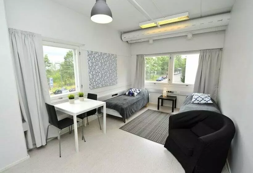 اتاق استاندارد با سرویس بهداشتی مشترک, Forenom Hostel Espoo Kivenlahti
