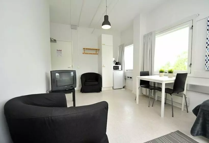 اتاق استاندارد یک تخته با سرویس بهداشتی مشترک, Forenom Hostel Espoo Kivenlahti