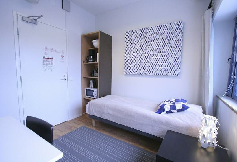 غرفة قياسية فردية حمام مشترك, Forenom Hostel Espoo Kivenlahti