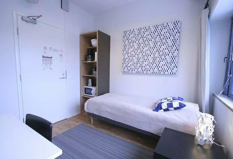 اتاق استاندارد یک تخته با سرویس بهداشتی مشترک, Forenom Hostel Espoo Kivenlahti
