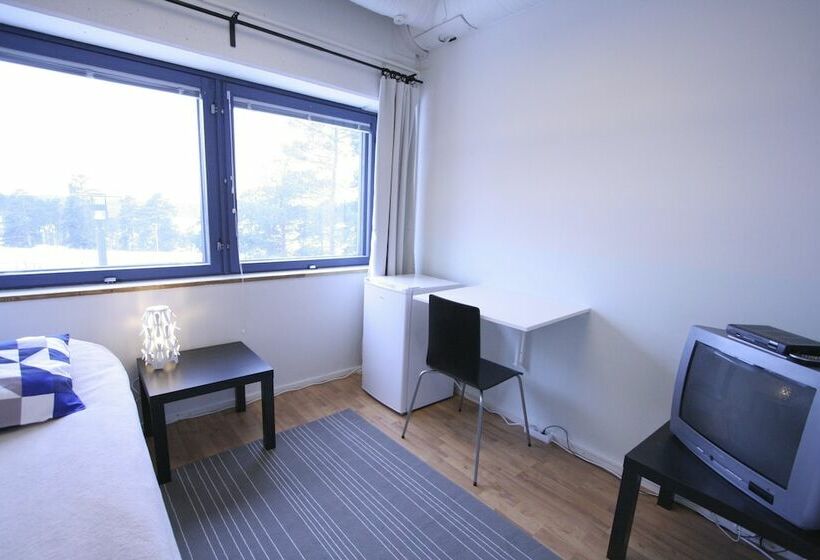غرفة قياسية فردية حمام مشترك, Forenom Hostel Espoo Kivenlahti