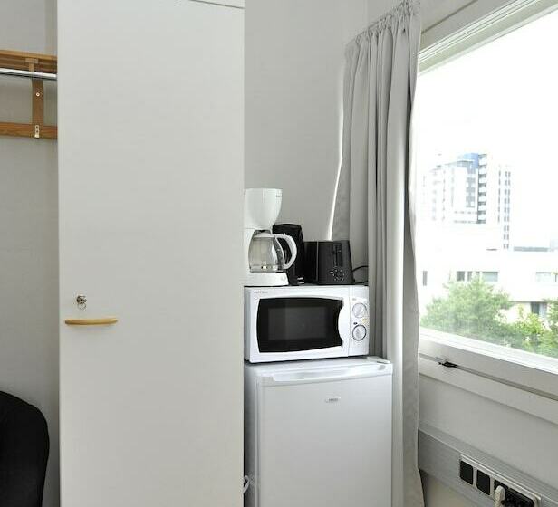 غرفة قياسية فردية حمام مشترك, Forenom Hostel Espoo Kivenlahti