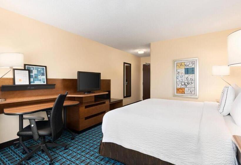 غرفة قياسية سرير كينج, Fairfield Inn By Marriott Deptford