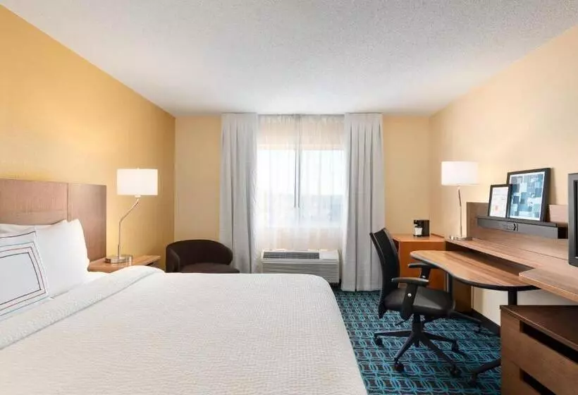 キングサイズベッドのスタンダードルーム, Fairfield Inn By Marriott Deptford