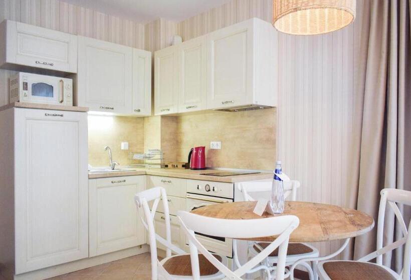 شقة بريميوم غرفة نوم واحدة مزودة بشُرفة, Oasis Resort Lozenets